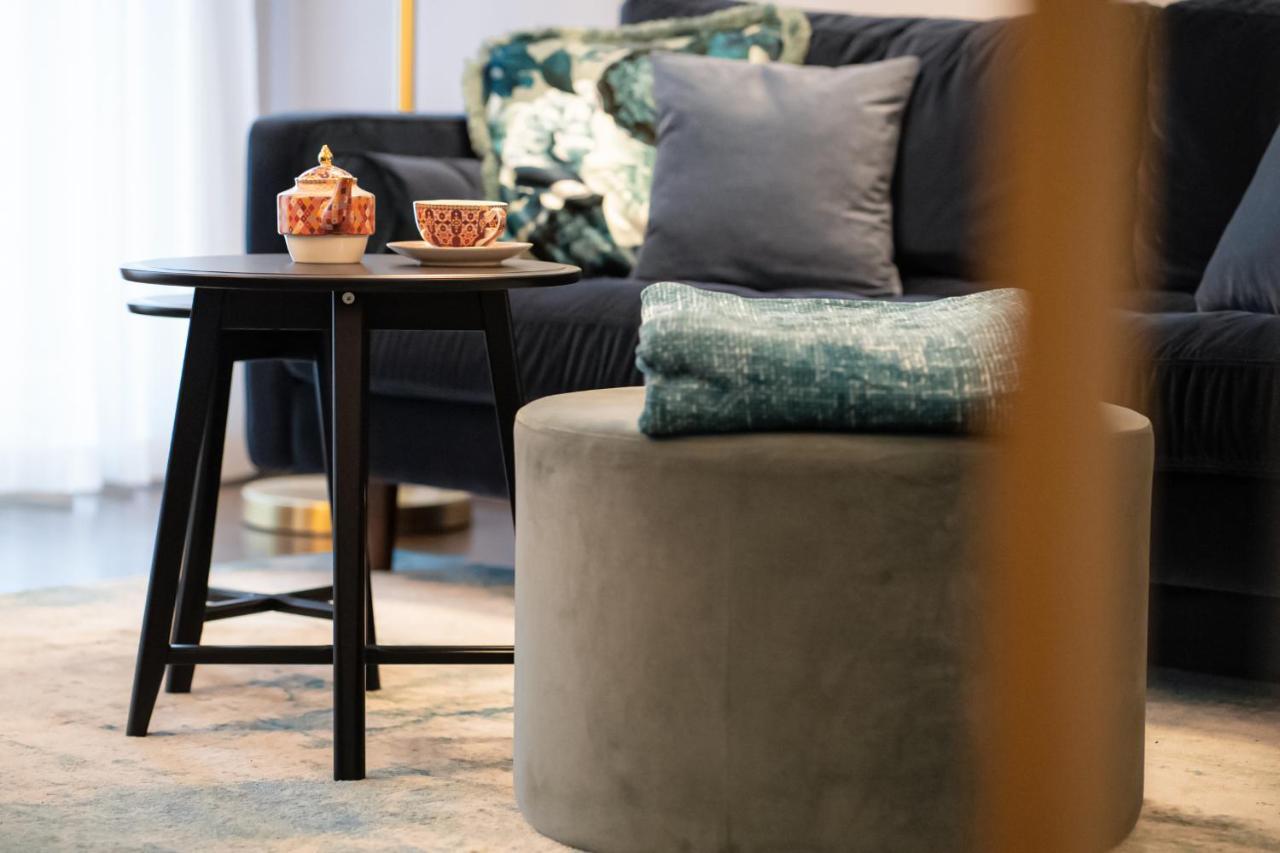 Designer Loft-Ferienwohnung Im Zentrum Mit Tiefgaragen-Parkplatz, Waschmaschine Und Privatterrasse Lipcse Kültér fotó